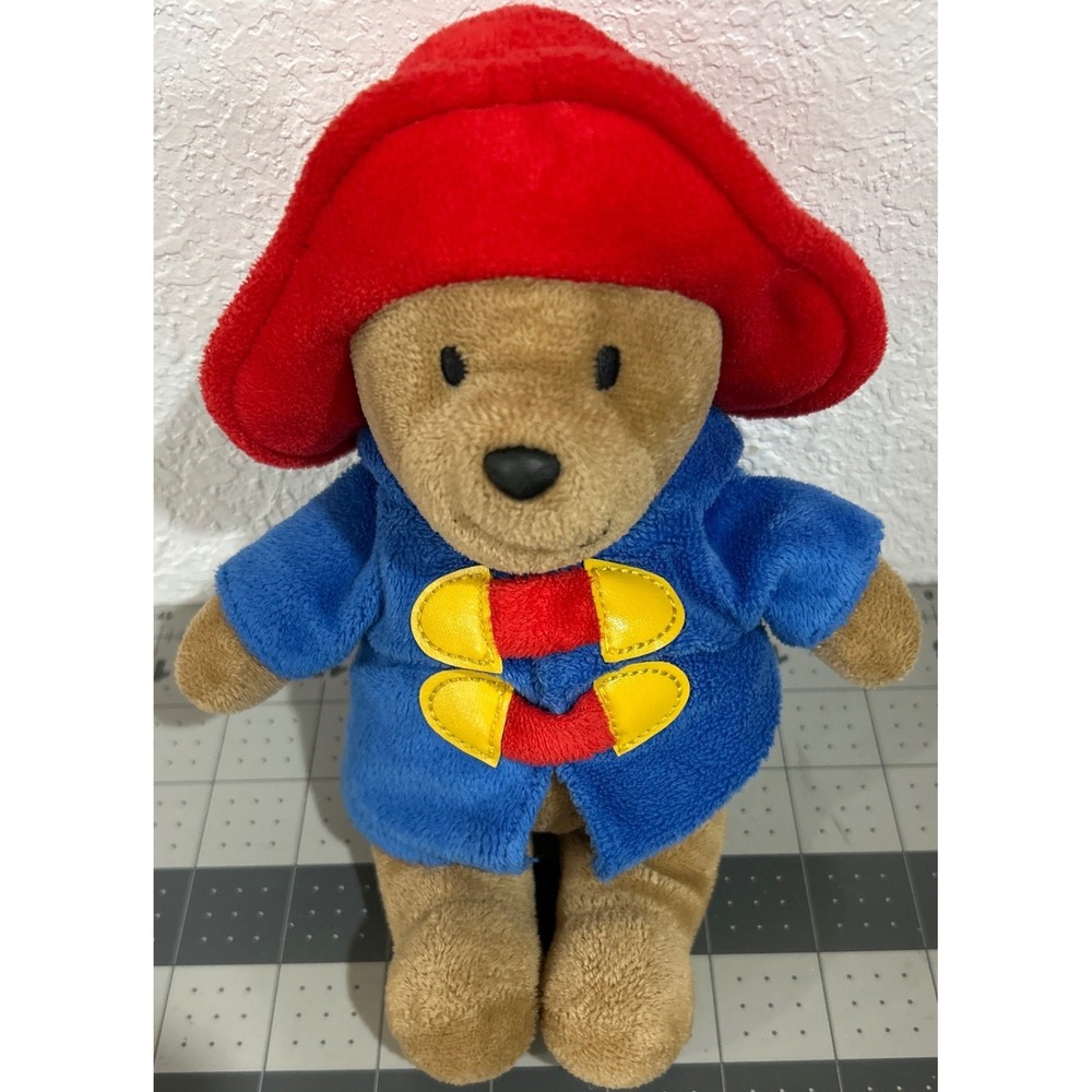 My First Paddington Bear Rainbow Designs Plush Red Hat Blue Coat 2008 9 Inch